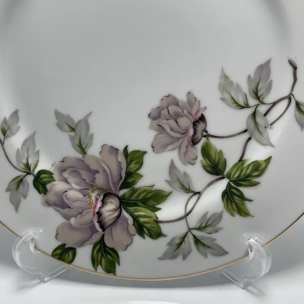 SEYEI‎ ( Say-Yay )Fine China Japan Peony Set Of 8 Large 10